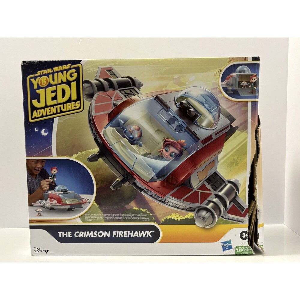 Disney Star Wars Young Jedi Adventures The Crimson FireHawk Playset - Brand NEW